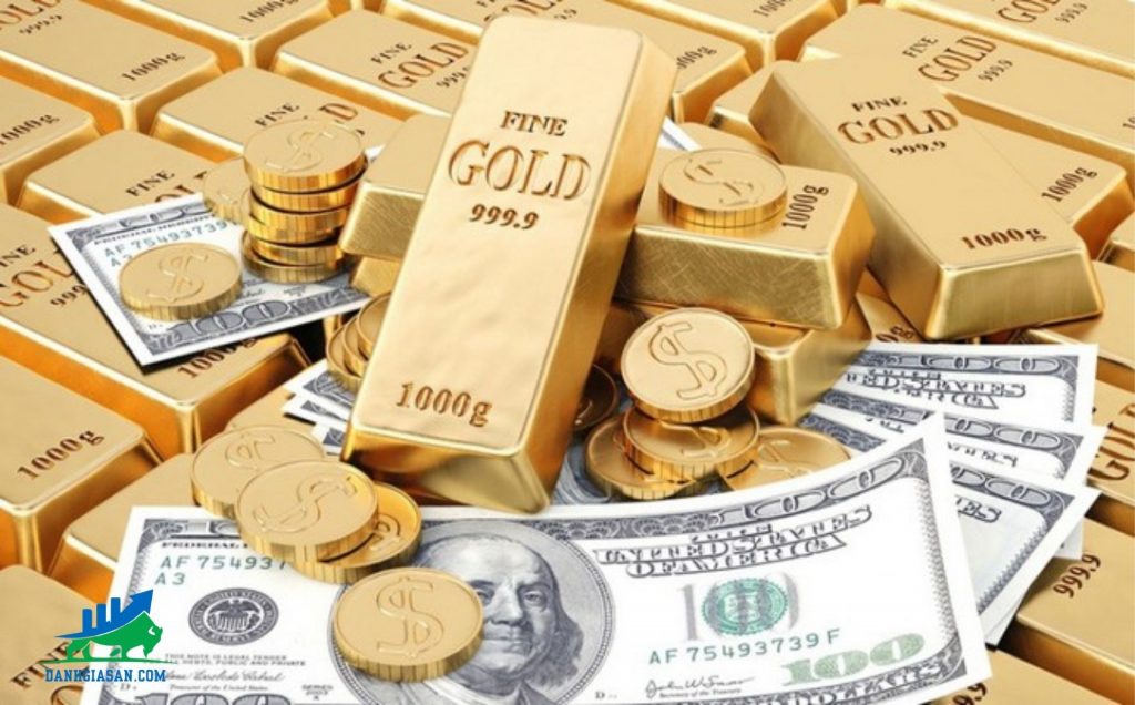 vàng giảm giá mạnh-đồng đô la tăng giá