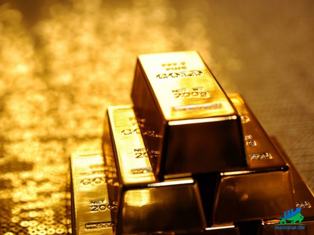 giá vàng có thời điểm gần sát ngưỡng 1800