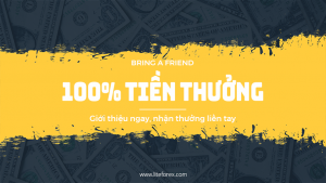 Bonus 100% thông qua chương trình Giới Thiệu Bạn Bè Bring a Friend LiteFinance - LiteForex