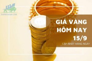 Cập nhật giá vàng trong và ngoài nước, vàng đồng loạt giảm giá - ngày 15/09/2022