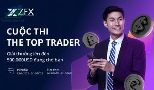 The Top Trader - Giao dịch ngay nhận 500.000 USD liền tay cùng ZFX
