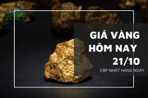 Cập nhật giá vàng trong và ngoài nước, vàng tiếp tục giảm - ngày 21/10/2022