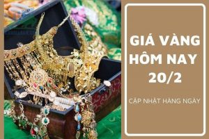 Cập nhật giá vàng trong và ngoài nước, vàng tiêu cực đầu tuần mới - ngày 20/02/2023