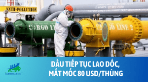 Dầu tiếp tục lao dốc, mất mốc 80 USDthùng - ngày 27042023