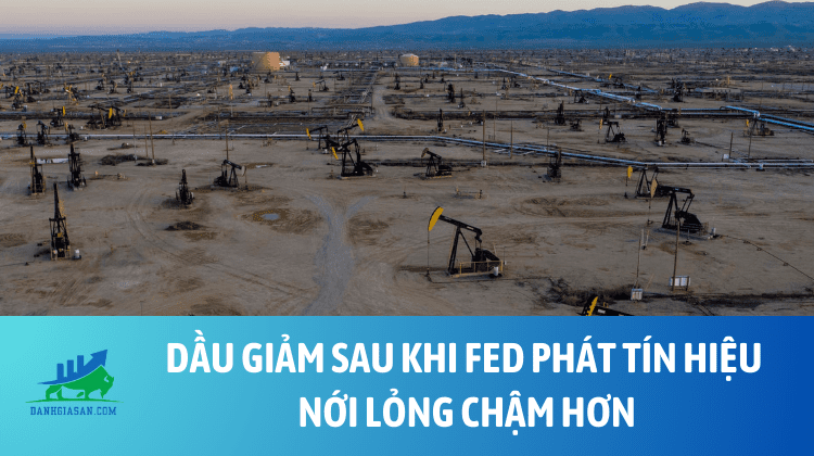 Dầu giảm sau khi Fed phát tín hiệu nới lỏng chậm hơn – ngày 19/12/2024