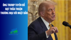 trump tuyen bo dat thoa thuan vơi nhat ban