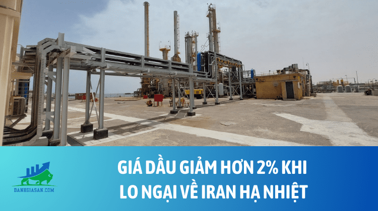 Giá dầu giảm hơn 2% tại châu Á khi lo ngại về Iran hạ nhiệt – ngày 15/01/2026