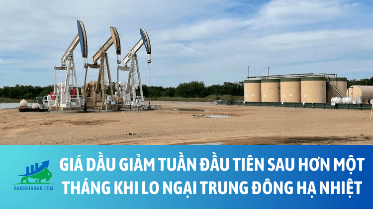Giá dầu giảm tuần đầu tiên sau hơn một tháng khi lo ngại Trung Đông hạ nhiệt – ngày 06/02/2026