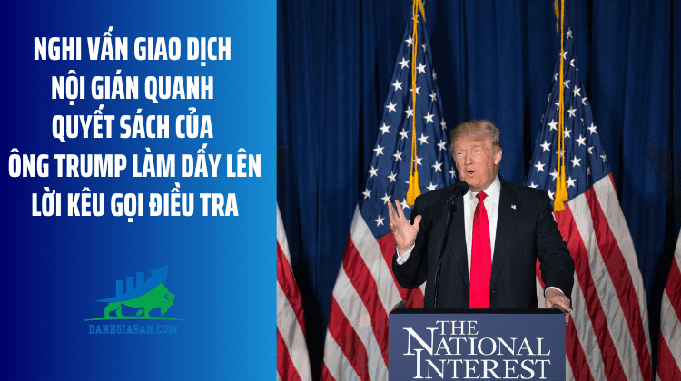 Nghi vấn giao dịch nội gián quanh quyết sách của ông Trump làm dấy lên lời kêu gọi điều tra – ngày 30/03/2026