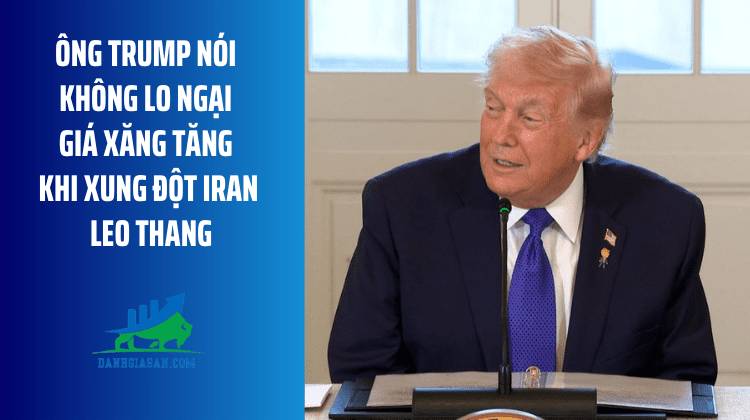 Ông Trump nói không lo ngại giá xăng tăng khi xung đột Iran leo thang – ngày 06/03/2026