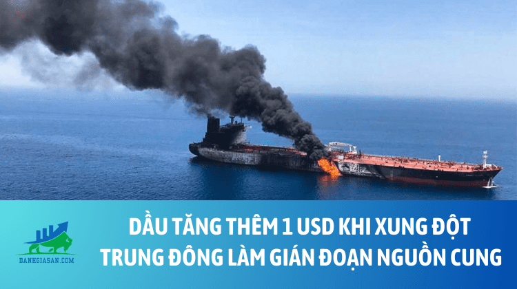 Giá dầu tăng thêm 1 USD khi xung đột Trung Đông làm gián đoạn nguồn cung – ngày 04/03/2026