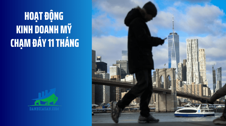 Hoạt động kinh doanh Mỹ chạm đáy 11 tháng, áp lực lạm phát gia tăng do chiến tranh Trung Đông – ngày 25/03/2026