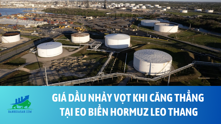Giá dầu nhảy vọt khi căng thẳng tại eo biển Hormuz leo thang – ngày 24/04/2026