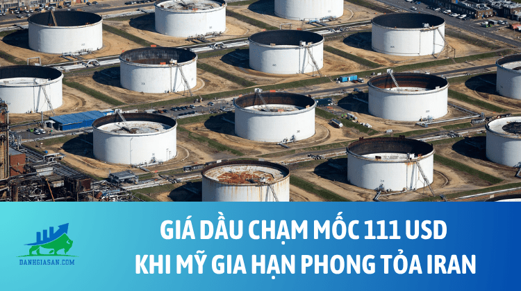 Giá dầu chạm mốc 111 USD khi Mỹ gia hạn phong tỏa Iran – ngày 29/04/2026