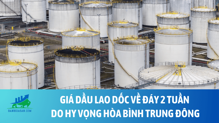 Giá dầu lao dốc về đáy 2 tuần do hy vọng hòa bình Trung Đông – ngày 25/05/2026