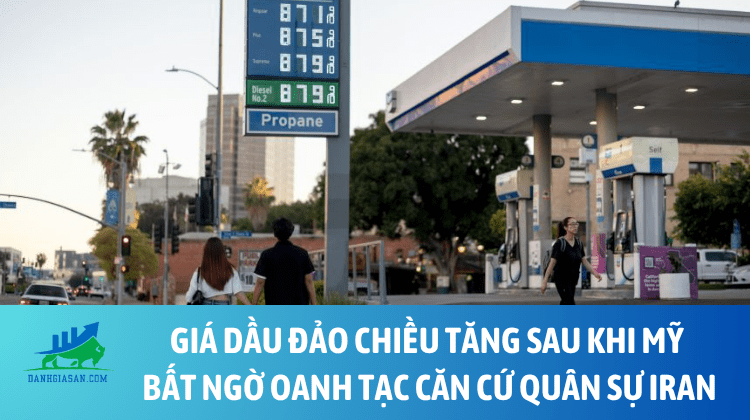 Giá dầu đảo chiều tăng sau khi Mỹ bất ngờ oanh tạc căn cứ quân sự Iran – ngày 28/05/2026