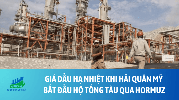 Giá dầu hạ nhiệt khi Hải quân Mỹ bắt đầu hộ tống tàu qua Hormuz – ngày 05/05/2026
