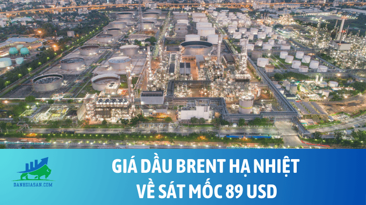 Giá dầu Brent hạ nhiệt về sát mốc 89 USD – ngày 30/07/2026