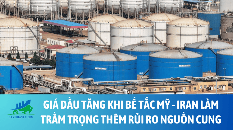 Giá dầu tăng khi bế tắc Mỹ – Iran làm trầm trọng thêm rủi ro nguồn cung – ngày 12/08/2026
