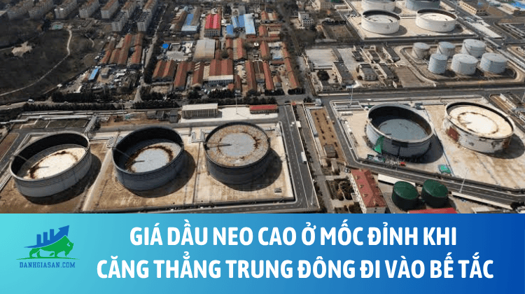Giá dầu neo cao ở mốc đỉnh khi căng thẳng Trung Đông đi vào bế tắc – ngày 20/08/2026