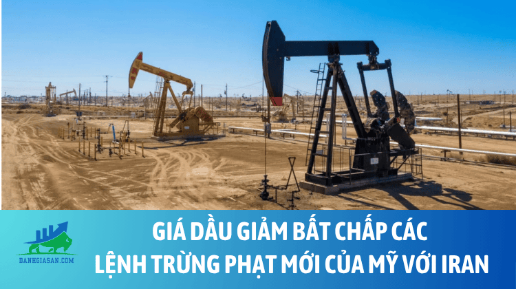 Giá dầu giảm bất chấp các lệnh trừng phạt mới của Mỹ với Iran – ngày 25/08/2026