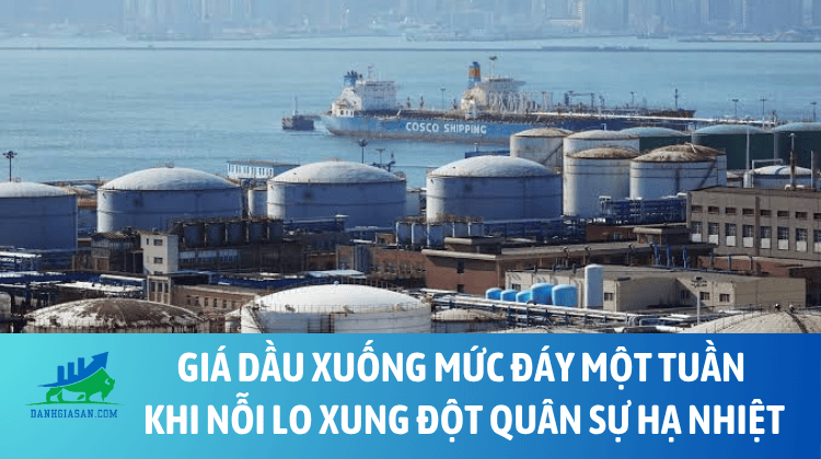 Giá dầu xuống mức đáy một tuần khi nỗi lo xung đột quân sự hạ nhiệt – ngày 26/08/2026