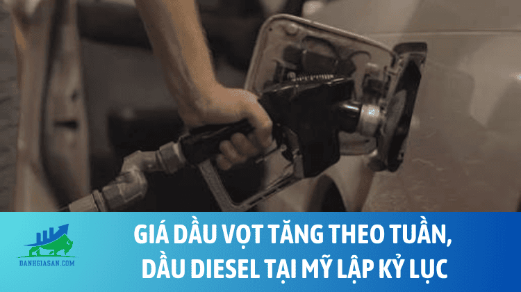 Giá dầu vọt tăng theo tuần, dầu diesel tại Mỹ lập kỷ lục – ngày 05/09/2026