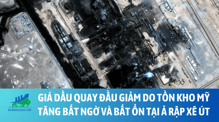 Giá dầu quay đầu giảm do tồn kho Mỹ tăng bất ngờ và bất ổn tại Ả Rập Xê Út – ngày 16/09/2026