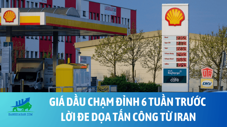 Giá dầu chạm đỉnh 6 tuần trước lời đe dọa tấn công từ Iran – ngày 08/09/2026