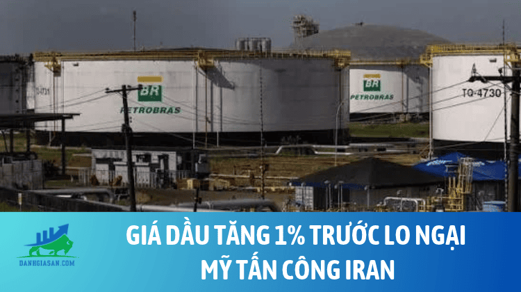 Giá dầu tăng 1% trước lo ngại Mỹ tấn công Iran – ngày 29/10/2026